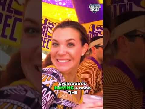 LSU doesn’t just tailgate — they turn Saturdays into a full-blown party. — LSU