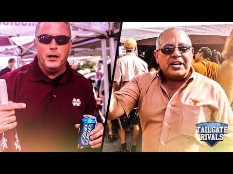 INSANE Texas Tailgate 🤯 Feeding 400 People | BBQ, TVs & Game Day Setup — Texas