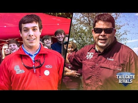 Ole Miss vs Texas A&M Tailgate 🤯 Wildcard Showdown | Grove vs Aggie Wagon — Texas A&M