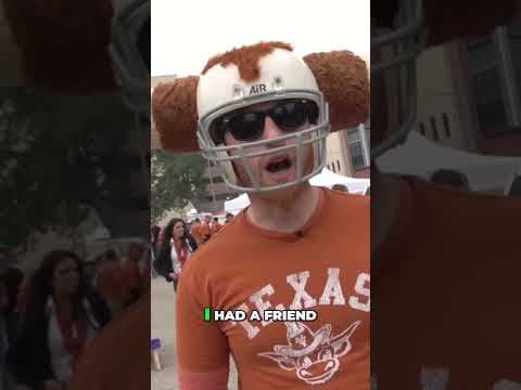 Longhorn Tailgater's Crazy Helmet -Texas Game Day! — Texas