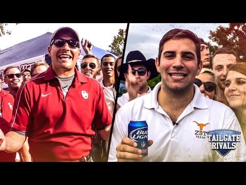 Oklahoma vs Texas Tailgate 🤯 Wildcard Showdown | OU Smoker vs UT Party — Oklahoma
