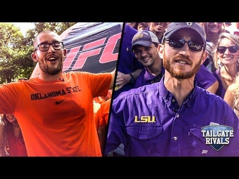 LSU Tailgate Showdown 🤯 Lucas vs B.J. | BBQ, Fans & Ultimate Game Day Setup — LSU