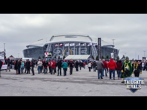College Football National Championship Tailgate 🤯 Ohio State vs Oregon Fans — Ohio State