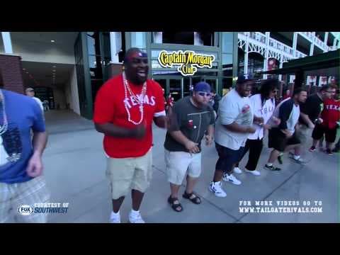 Jim Knox and the Mavs Maniacs — Texas Rangers