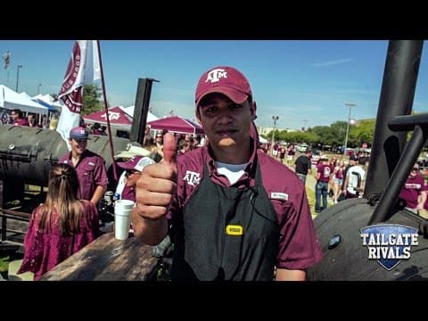 Massive Texas A&M Tailgate 🤯 2,000 People, BBQ Pits & Aggie Tradition — Texas A&M