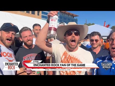 Texas Longhorns Fan of the Game 🤯 Bachelor Party Travels for First Game! — Texas