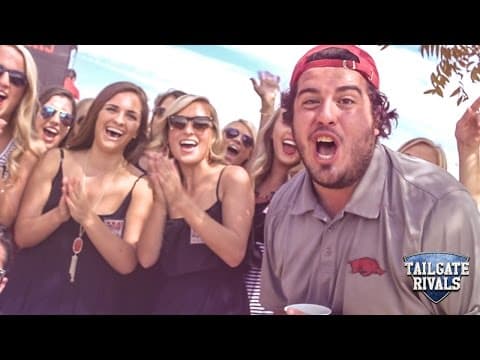 Arkansas Tailgate Goes CRAZY 🤯 DJ, BBQ & SEC Game Day Party — Arkansas