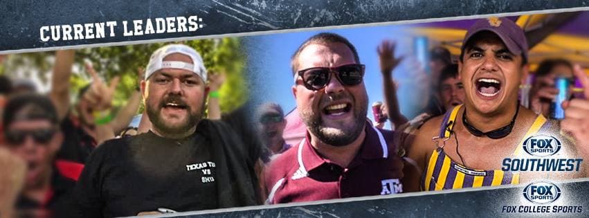 Tailgate Rivals Current Leaders — Fox Sports Southwest