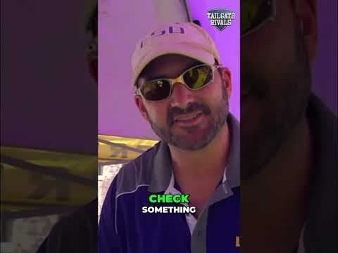 LSU Fan Declares Muffalatta & Alligator Sauce Piquante The BEST! #shorts β LSU